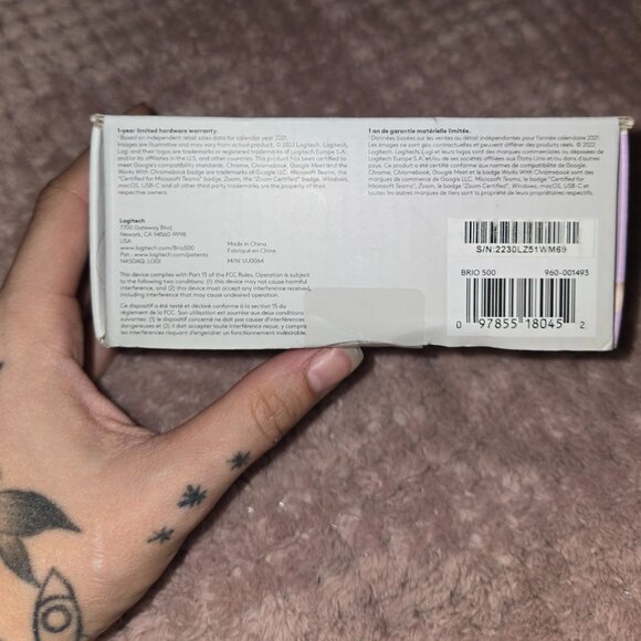 NEW UNOPENED Logitech Brio500 Webcam - Picture 4 of 12